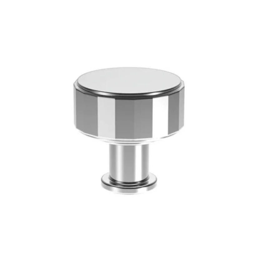 Product cut out image of Roper Rhodes Fairfax Chrome Knob Handle FHFAX.C